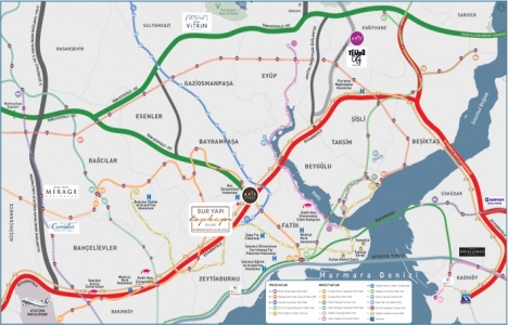 Sur Yapı Topkapı Kasım 2017 fiyat listesi! 