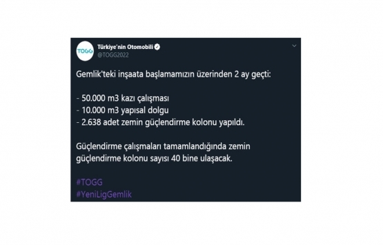 Yerli otomobil fabrikasının son hali görüntülendi!