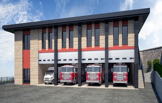 Kocaeli Bağçeşme itfaiye binasının kaba inşaatı tamamlandı!