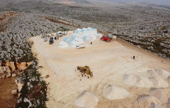 Deniz Feneri İdlib'de Acil Yaşam Evleri yapacak!