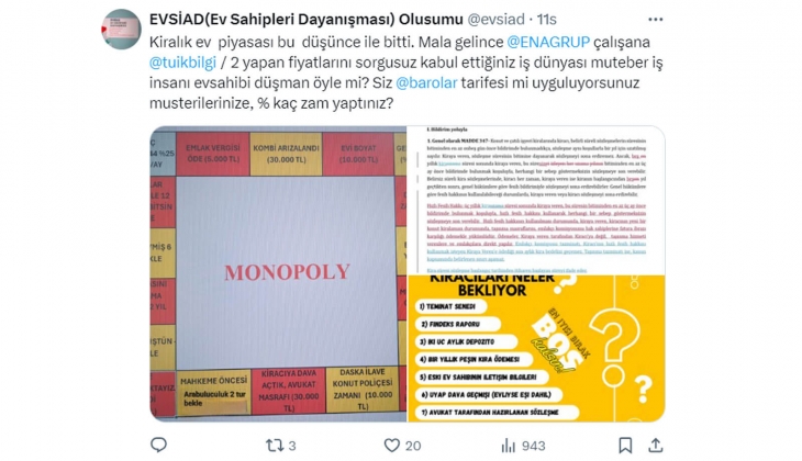 Avukattan ev sahiplerini çıldırtan çıkış: Bizim gibilere denk gelse kan çıkar o tehditlerden!