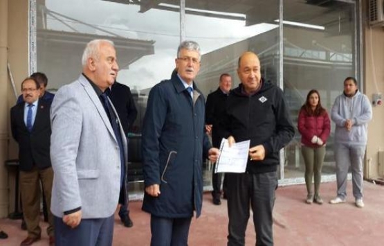 Gölcük Sanayi Sitesi'nde 14 esnaf tapusunu aldı!