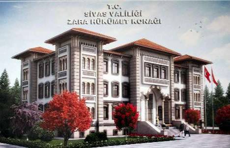 Sivas ilçelerinde yeni hükümet konağı yapımına başlandı!