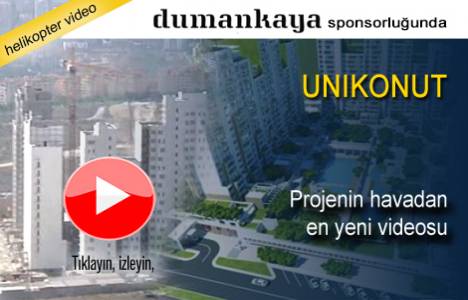 Unikonut Evleri Ispartakule'nin havadan yeni videosu!