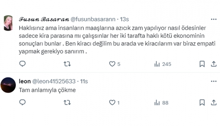 Ev sahipleri sosyal medyada kıyamet koparıyor: Kiracılar yüzde 25 le evimize çöktü, kurtulmak istiyoruz! 