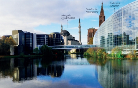 Strazburg daki Eyüp Sultan Camisi külliyeye dönüşüyor!