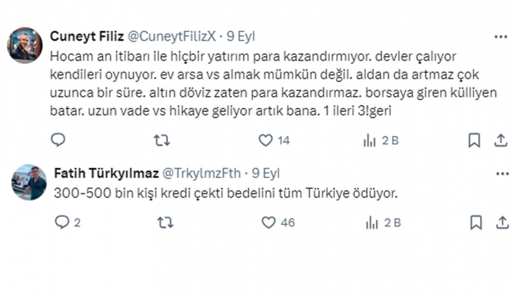 4 yıl önce krediyle ev alanlar, şu an ev sahibi olmaya çalışan beyaz yakalıya 10 yıl fark attı! 