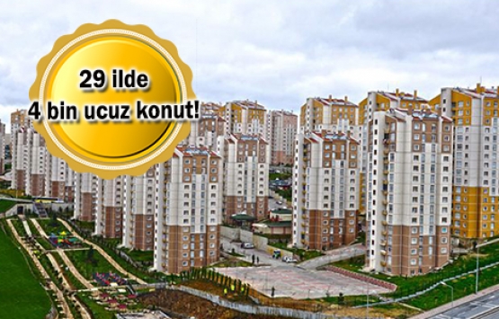 1000 TL'den az taksitli TOKİ projeleri!