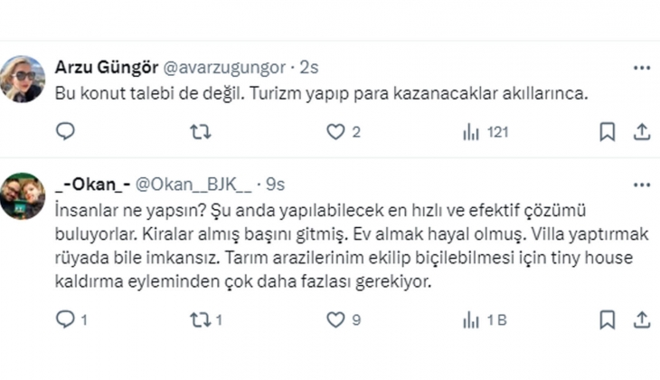 Tiny house tahliyeleri ortalığı karıştırdı! Mimardan Tarım arazilerinde işgale dur denmeli çıkışı!