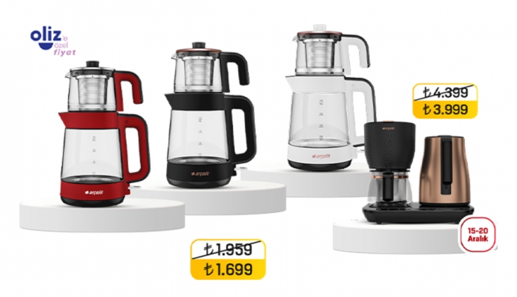 Arçelik ten Dünya Çay Gününe Özel kampanya! Çay Makinesi ürünlerine büyük indirim! 15 Aralık 2022 fiyat listesi...