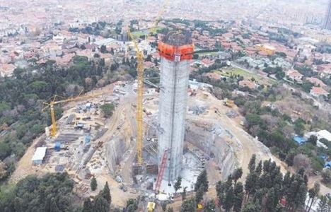 Çamlıca Kulesi nde son aşamaya gelindi!