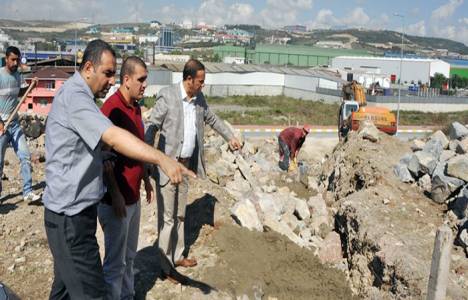  Ali Toltar Dilovası'ndaki yol çalışmalarını inceledi!