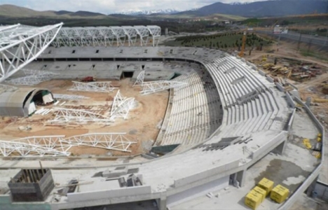 İşte kare kare Malatya Stadı nın yapımı!