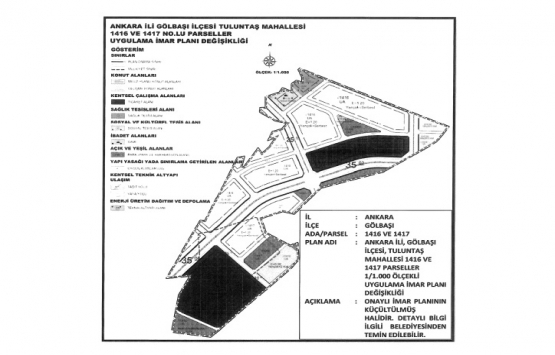 Ankara Gölbaşı Tutuntaş Mahallesi imar planı değişikliği onaylandı!
