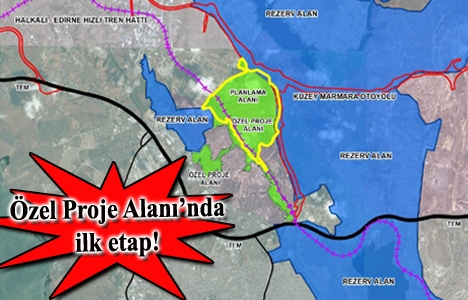 Başakşehir'de 557 hektarlık özel proje alanının imar planı askıya çıktı!