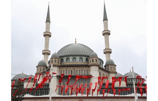 Taksim Cami nin yüzde 95 i tamamlandı!