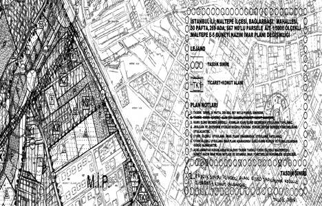 Maltepe Bağlarbaşı Mahallesi'nde imar planı tadilatı 24 Şubat'ta askıdan iniyor!