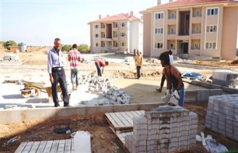 TOKİ Sarıgöl Konutları'ndaki asfalt sorunu çözüldü!