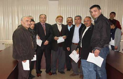 Karabük'te afetzedelere tapuları teslim edildi!