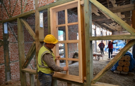 Çorum daki 153 yıllık Osmanlı hanı yeniden inşa ediliyor!