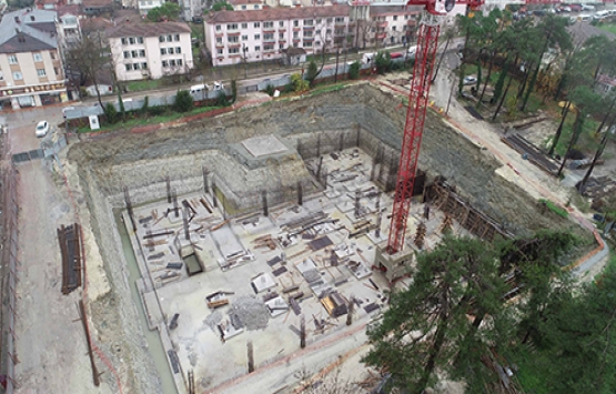 Kandıra’nın yeni hizmet binasında çalışmalar hızlandı!