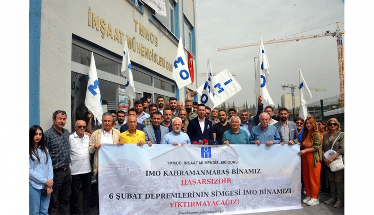 2 büyük depremi de hasarsız atlatıp simge olmuştu! O bina için gelen yıkım kararına İnşaat Mühendisleri Odası isyan etti