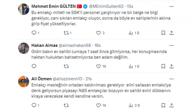 Kiralık ev piyasasını emlakçılar mı bozuyor?