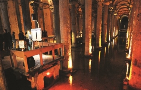 İstanbul sarnıçlarını 2.5 milyon kişi ziyaret etti!