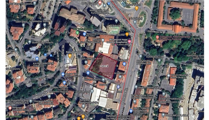 İBB den megakentin göbeğinde dev satış! Beşiktaş taki turizm ve ticaret imarlı arsanın fiyatı dudak uçuklattı!