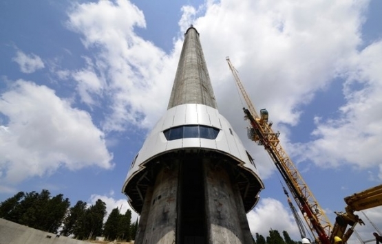 Çamlıca Kulesi nin inşaatında sona yaklaşılıyor!