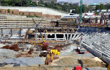 Vodafone Arena inşaatının son hali böyle!