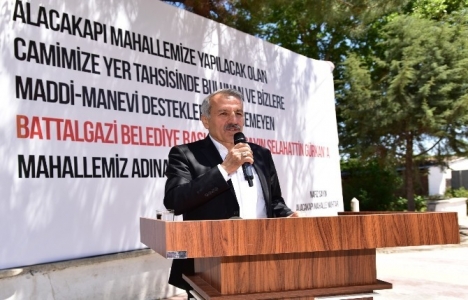 Malatya Miralay Şah Ali Bey Camii'nin temel kazı çalışmaları başladı!