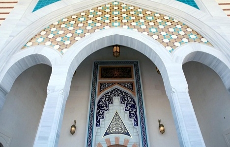 Ankara Yıldırım Beyazıt Camii'nde selçuklu motifleriyle süslendi!