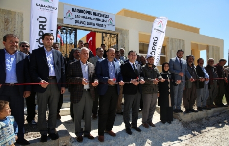 Şanlıurfa Sarımağara kırsal mahallesinde çok amaçlı salon hizmete açıldı! 