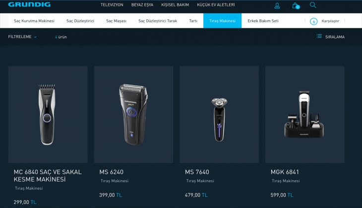 Hep daha iyisini iste! Kişisel bakım ürünlerinde Grundig kalitesi ile tanışın! 19 Eylül 2022 Grundig fiyat listesi 