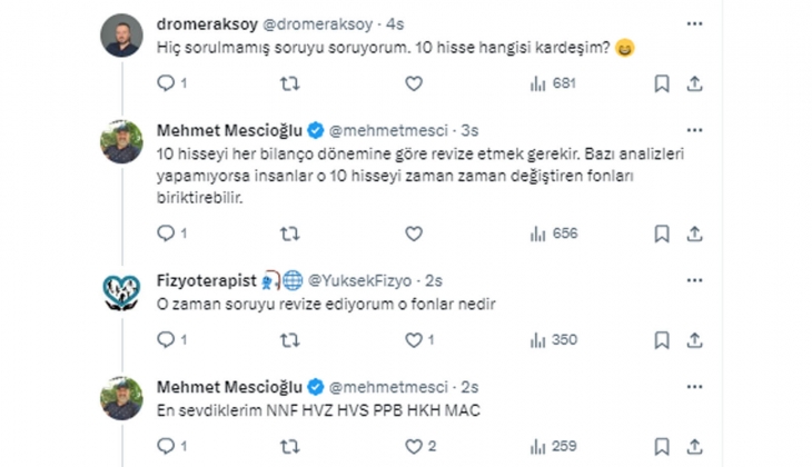 10 hisse belirle, gelirinin yüzde 10 uyla her ay düzenli alım yap!