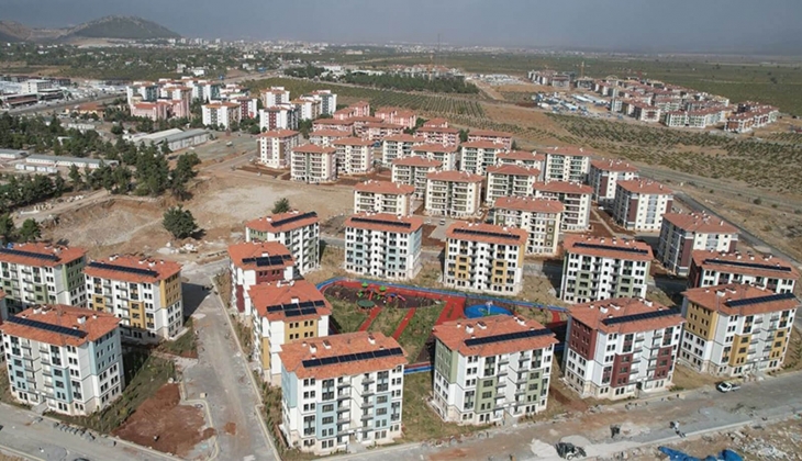 Gaziantep İslahiye'deki deprem konutları teslime hazır!