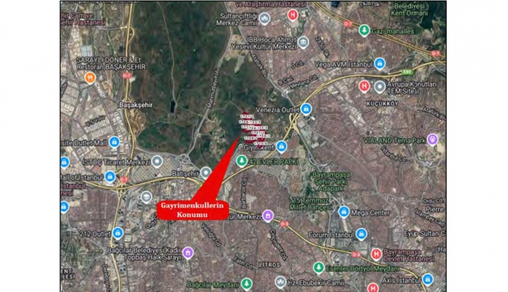 Emlak Konut GYO, Esenler deki 10 arsayı 10 milyar TL ye aldı!