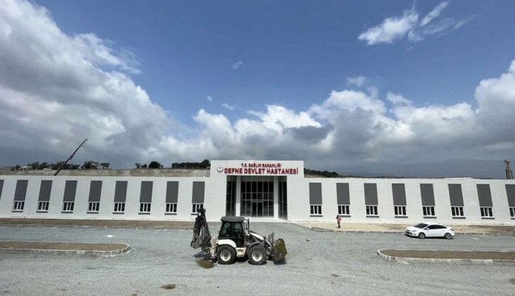 Defne Devlet Hastanesi 10 güne tamamlanacak!