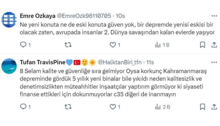 Tebernüş Kireçci sordu: Türkiye de konut kalitesi iyiye mi gidiyor, kötüye mi?