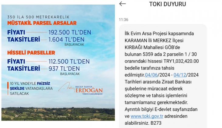 TOKİ İlk Evim Arsa projesinde ücretler ödendi ama bölgeleri bile belli değil! TOKİ neden sessiz kalıyor?