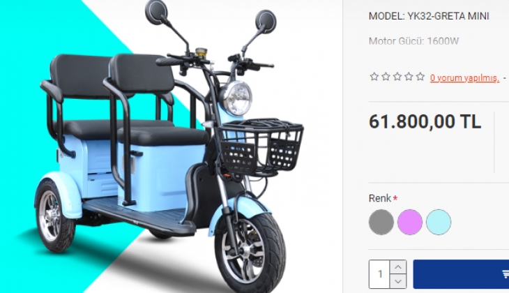 Yuki Greta Mini ye yeni ay zammı! Elektrikli, üç tekerlekli Greta Mini ne kadar oldu?