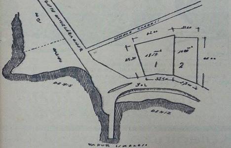 1938 yılında Caddebostan İskelesi nin yanı başındaki iki arsa satılıkmış!