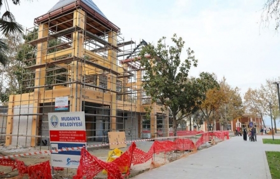 Mudanya Güzelyalı Atatürk Parkı 2'nci etap inşaatı mühürlendi!