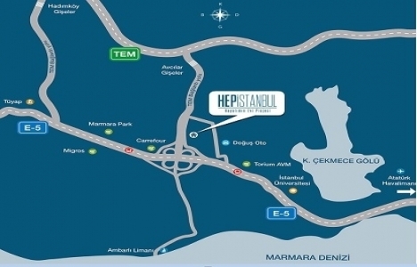 Hep İstanbul Evleri satış ofisi!