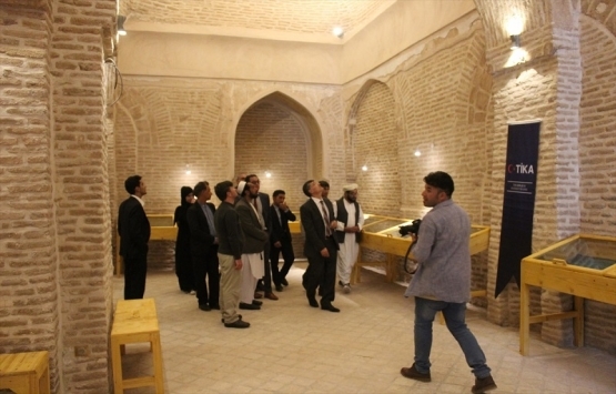 TİKA, Afganistan'daki Ulu Cami'nin sergi salonunu restore etti!