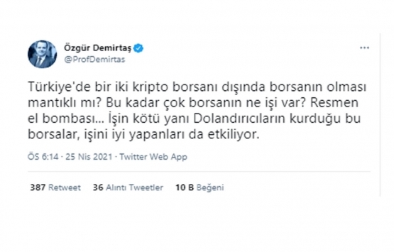 Uzmanından kripto uyarısı: Resmen el bombası, uzak durun!