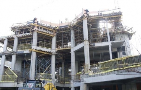 Taksim Camii nin yarısından fazlası tamamlandı!