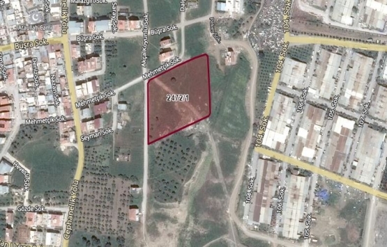 Manisa Turgutlu'da 6.1 milyon TL'ye icradan satılık arsa!