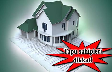 Tapu takibini yapmayanların metrekaresi eksilebilir!